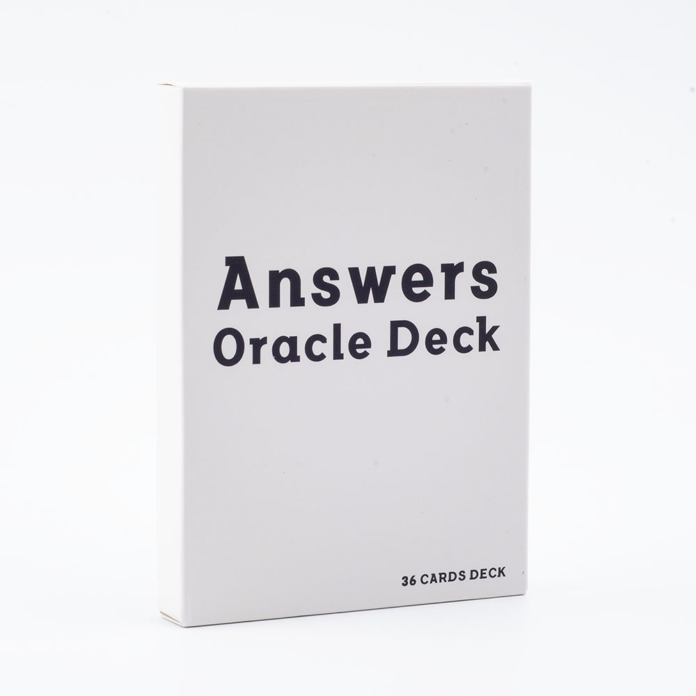 Tarot Cards Deck With Guidebook - Answers Oracle Deck 36 Cards Messages