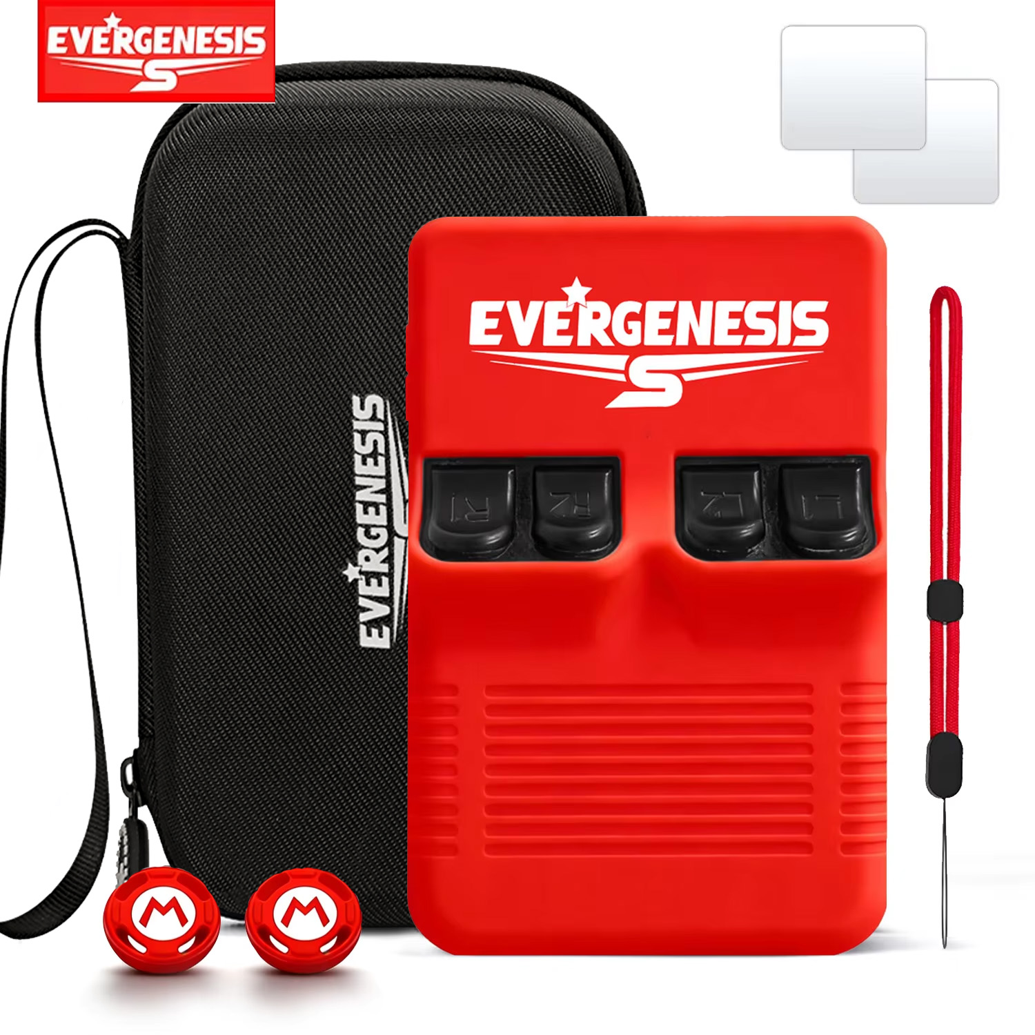 Retro Handheld Game Console R36S - R36S Protective Case Set for R36S