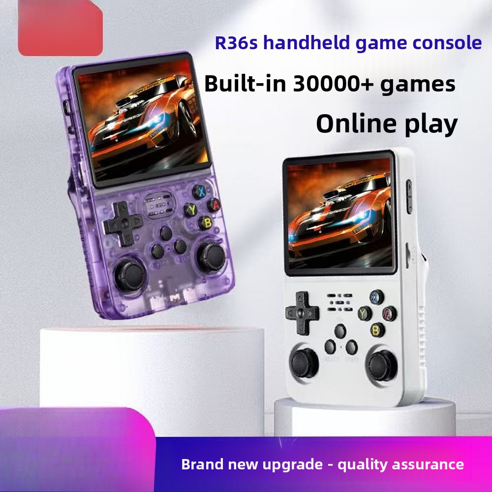 Retro Handheld Game Console R36S - R36S Open Source Handheld Game Console