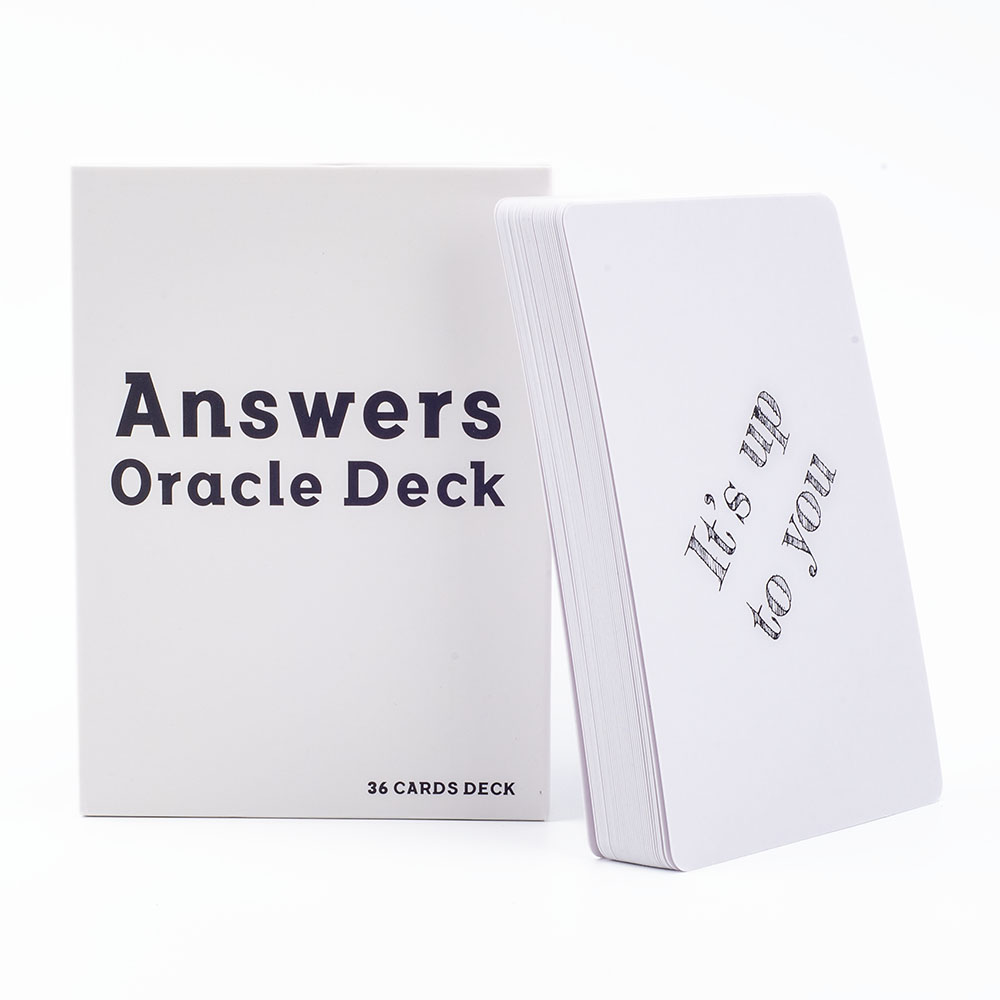 Answers Oracle Deck 36 Cards M - Tarot Cards Deck With Guidebook ulasan dan harga