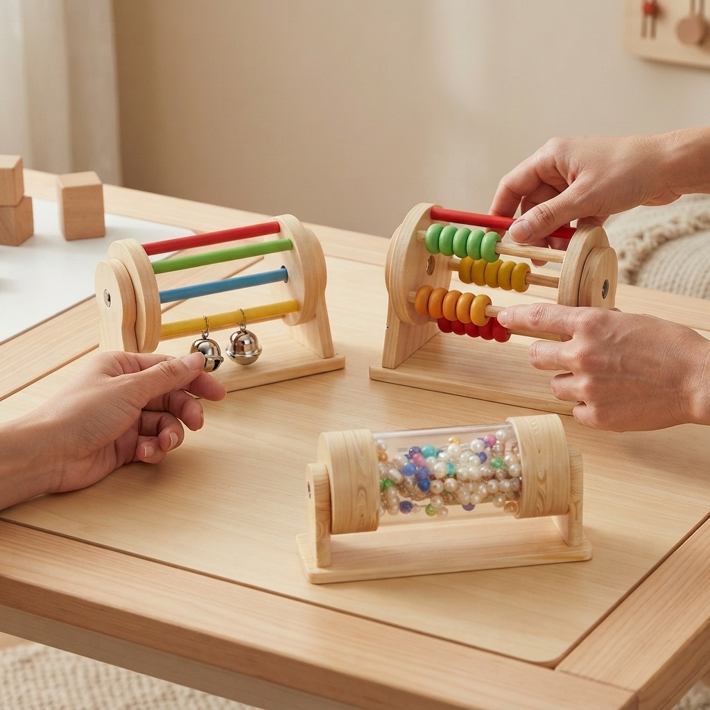 Hot Busy Board Montessori Wood - Montessori Wooden Busy Board Toddler ulasan dan harga
