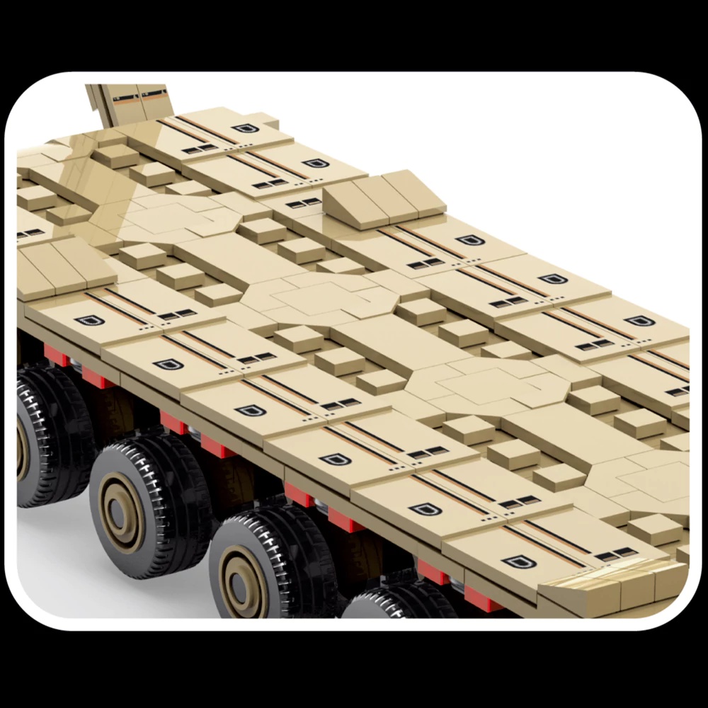 Military WW2 M1070 Armored Veh - Lego Compatible Military Tank ulasan dan harga