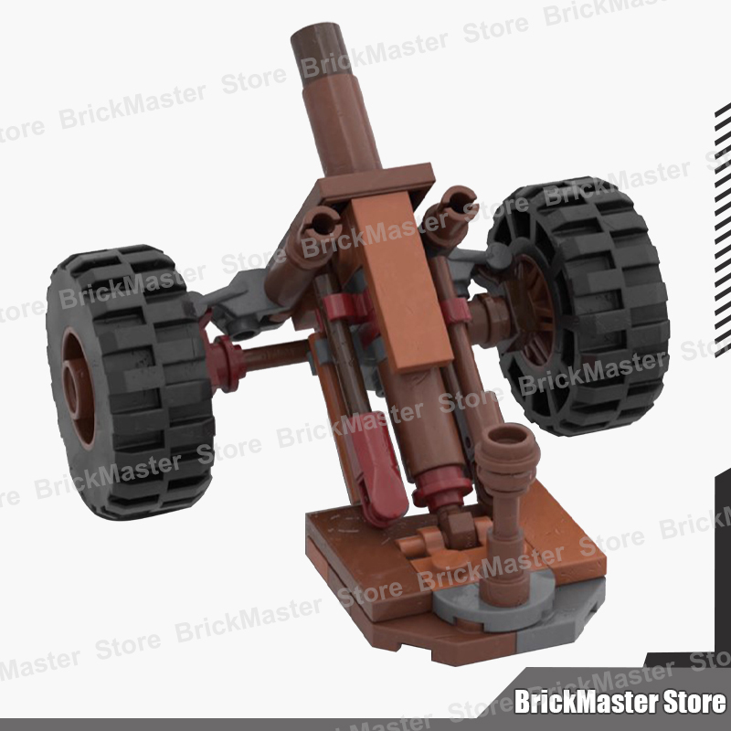 MOC Military War Scene Gas Tan - Lego Compatible Military Tank ulasan dan harga