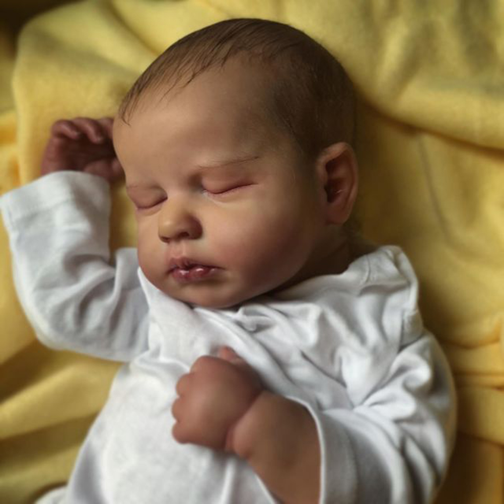 MRB 50CM Realistic Finished Be - Reborn Baby Doll Silicone Realistic ulasan dan harga