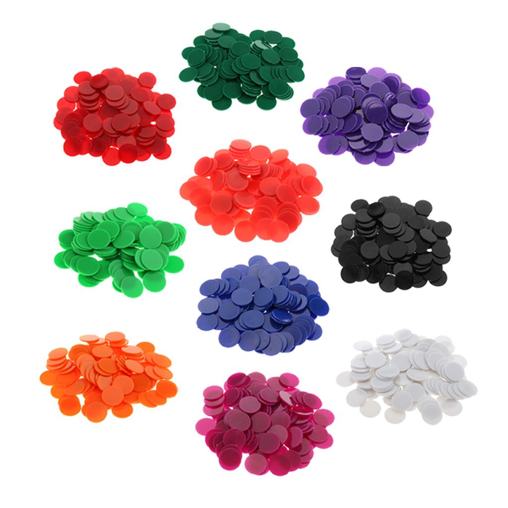 Bingo Chips Plastic Coin Poker - Board Games ulasan dan harga