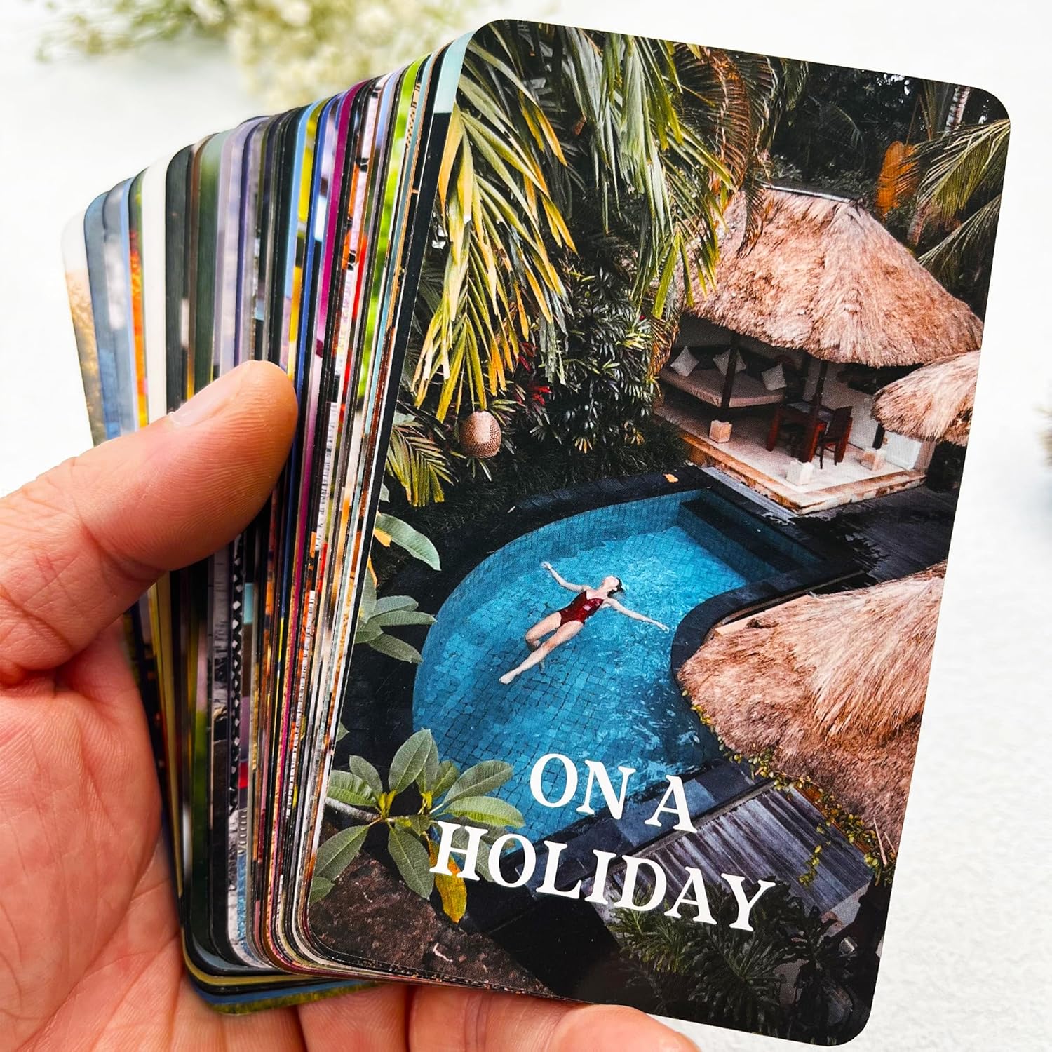 54Pcs 12x7 cm Divine Time Orac - Tarot Cards Deck With Guidebook ulasan dan harga