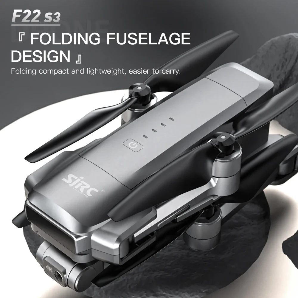 SJRC F22 S3 pro Foldable RC Qu - Fpv Brushless Rc Drone 4K ulasan dan harga