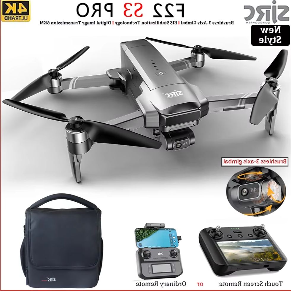 SJRC F22 S3 pro Foldable RC Qu - Fpv Brushless Rc Drone 4K ulasan dan harga