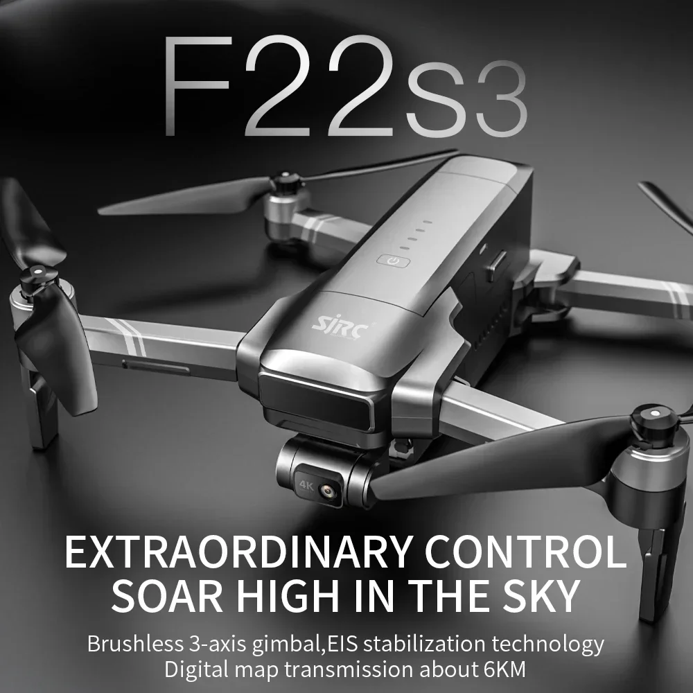 SJRC F22 S3 pro Foldable RC Qu - Fpv Brushless Rc Drone 4K ulasan dan harga
