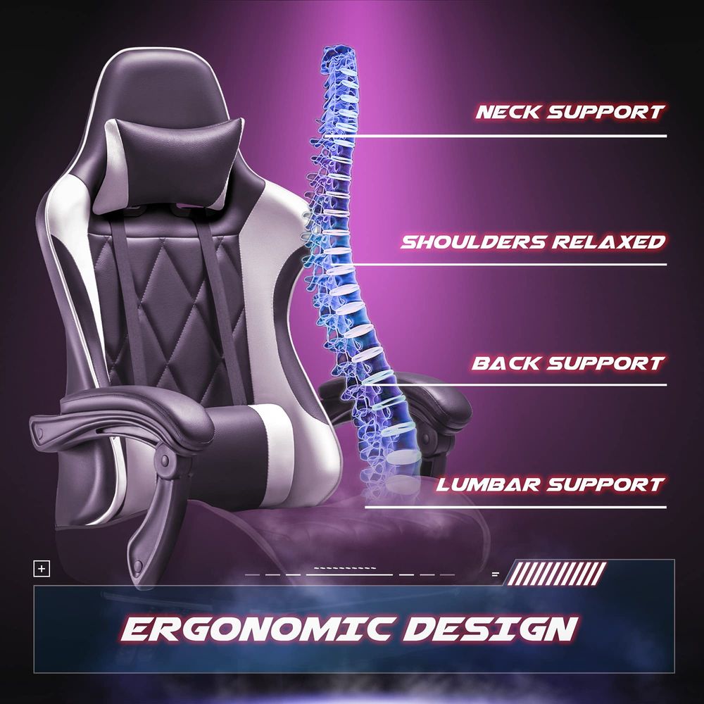 Gaming Chair, Computer Chair w - Video Games ulasan dan harga