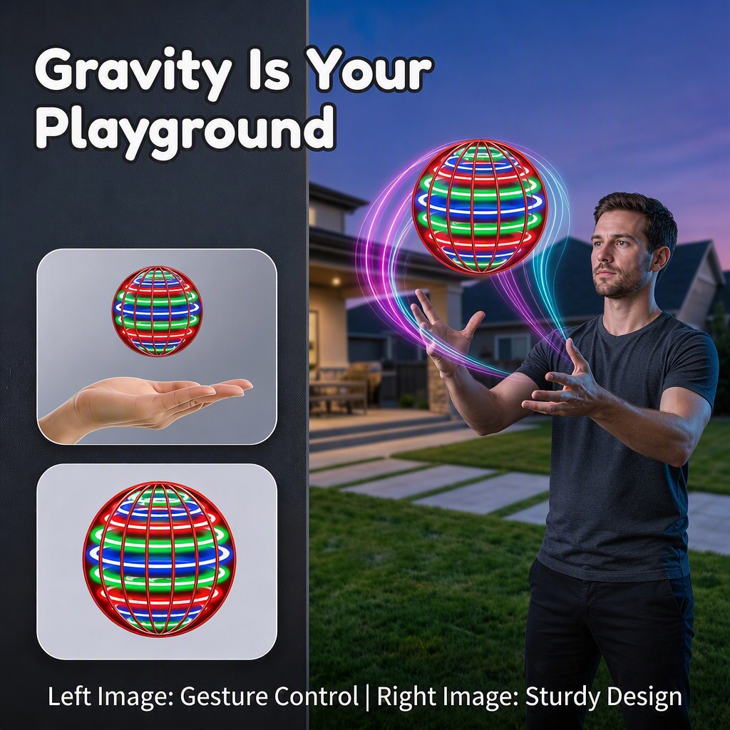 Magic Hand Control Flying Ball - Stem Solar Robot Kit For Kids ulasan dan harga