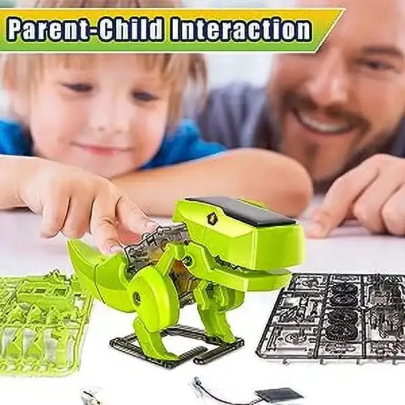 3-in-1 Solar Robot Kit, Dinosa - Stem Solar Robot Kit For Kids ulasan dan harga