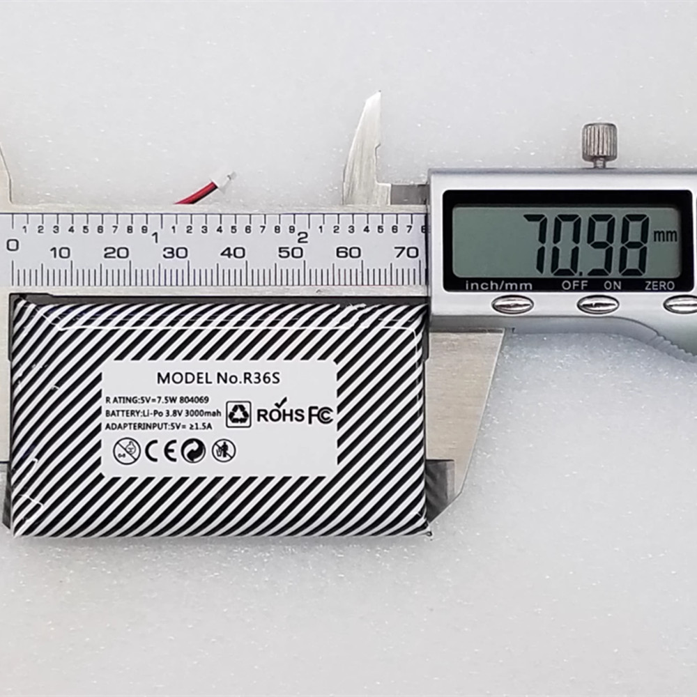 Battery For 3.7V 3100mAh For O - Retro Handheld Game Console R36S ulasan dan harga