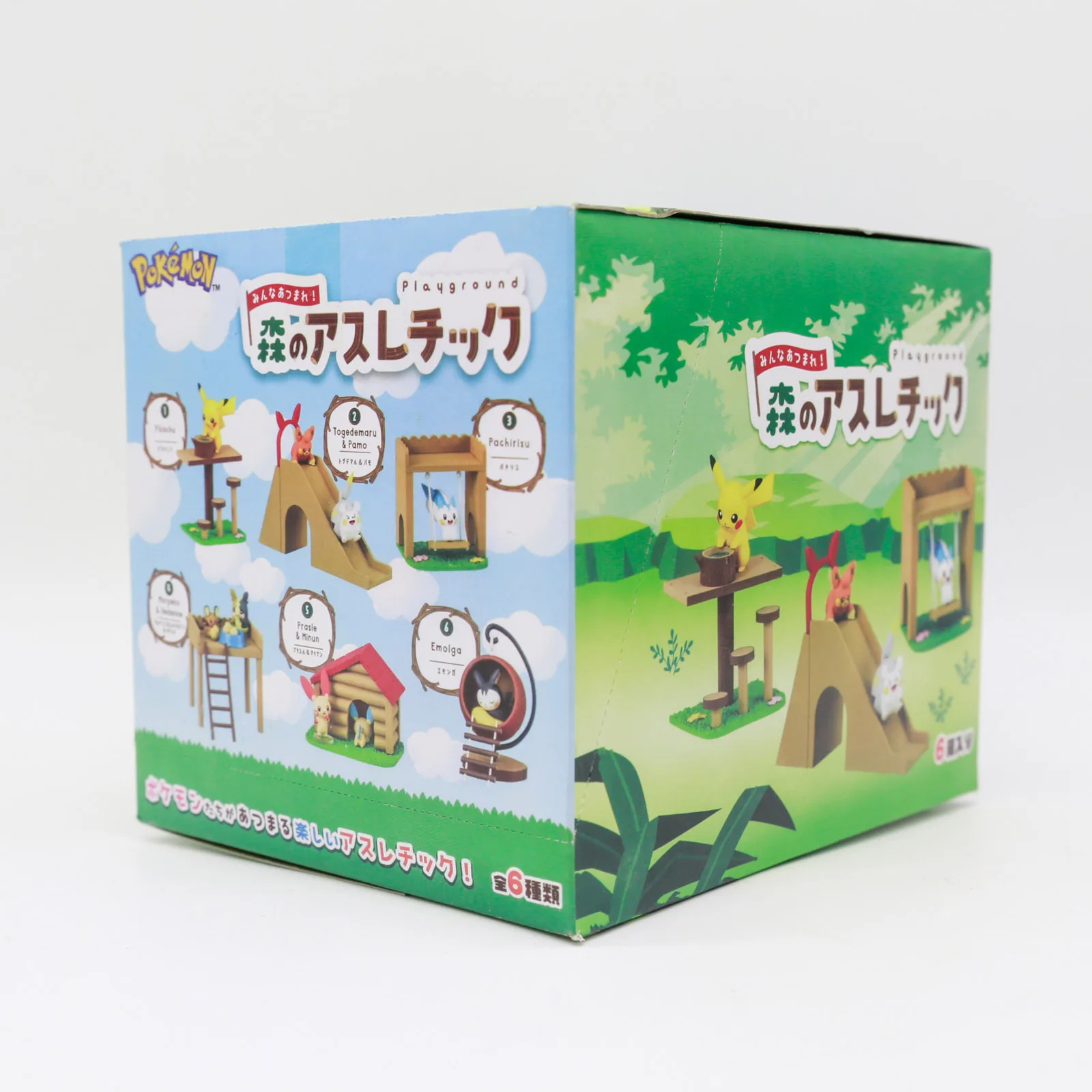 Pokemon Miniature Forest Playg - Anime Action Figure Blind Box ulasan dan harga