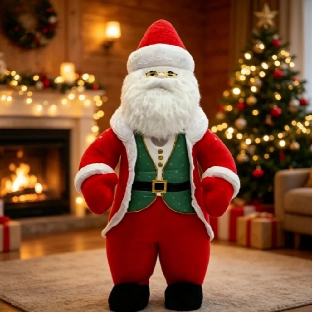 Inflatable Santa Claus Mascot  - Dolls ulasan dan harga