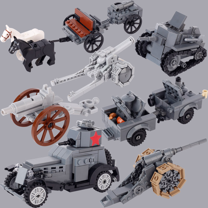 WW1 Italian Soviet Military Ta - Lego Compatible Military Tank ulasan dan harga